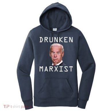 Drunken Marxist Joe Biden Women's Hoodie