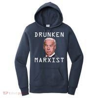 Drunken Marxist Joe Biden Women's Hoodie thumb 0