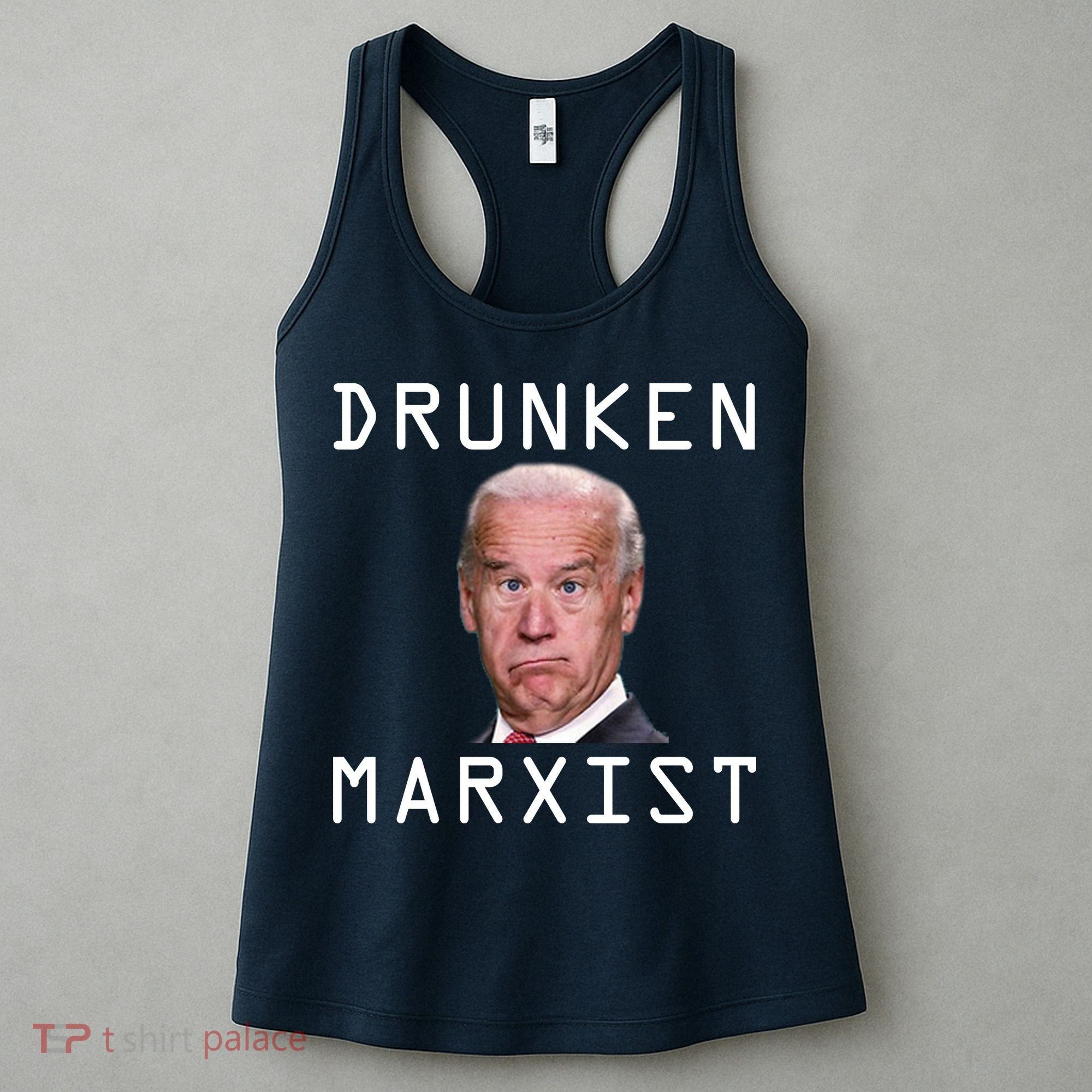 Drunken Marxist Joe Biden Women's Tank Top