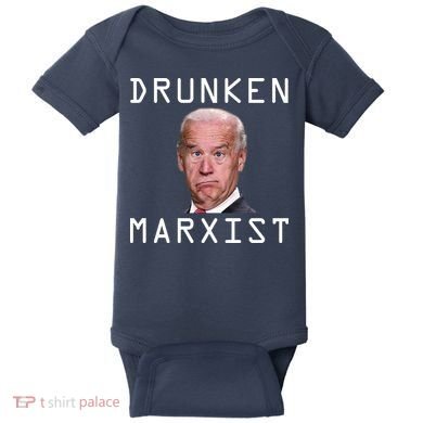 Drunken Marxist Joe Biden Baby Bodysuit