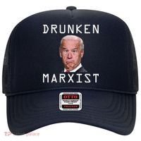 Drunken Marxist Joe Biden Hat thumb 0