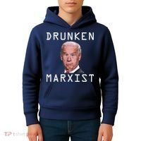 Drunken Marxist Joe Biden Kids Hoodie thumb 4