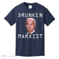Drunken Marxist Joe Biden Kids T-Shirt thumb 0