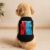 Divine Mercy Jesus I Trust In You St Faustina Catholic Doggie Tank thumb 2