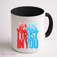 Divine Mercy Jesus I Trust In You St Faustina Catholic Coffee Mug thumb 1