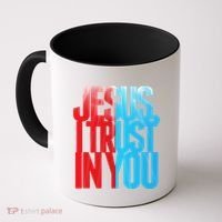 Divine Mercy Jesus I Trust In You St Faustina Catholic Coffee Mug thumb 0