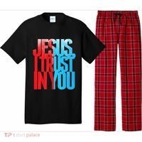Divine Mercy Jesus I Trust In You St Faustina Catholic Pajama Set thumb 0