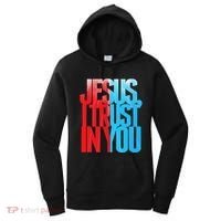 Divine Mercy Jesus I Trust In You St Faustina Catholic Women's Hoodie thumb 0