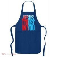 Divine Mercy Jesus I Trust In You St Faustina Catholic Apron thumb 0
