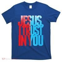 Divine Mercy Jesus I Trust In You St Faustina Catholic T-Shirt thumb 0