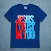 Divine Mercy Jesus I Trust In You St Faustina Catholic T-Shirt thumb 5