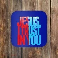 Divine Mercy Jesus I Trust In You St Faustina Catholic Coaster thumb 0