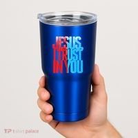 Divine Mercy Jesus I Trust In You St Faustina Catholic Tumbler thumb 2