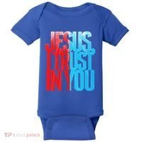 Divine Mercy Jesus I Trust In You St Faustina Catholic Baby Bodysuit thumb 0