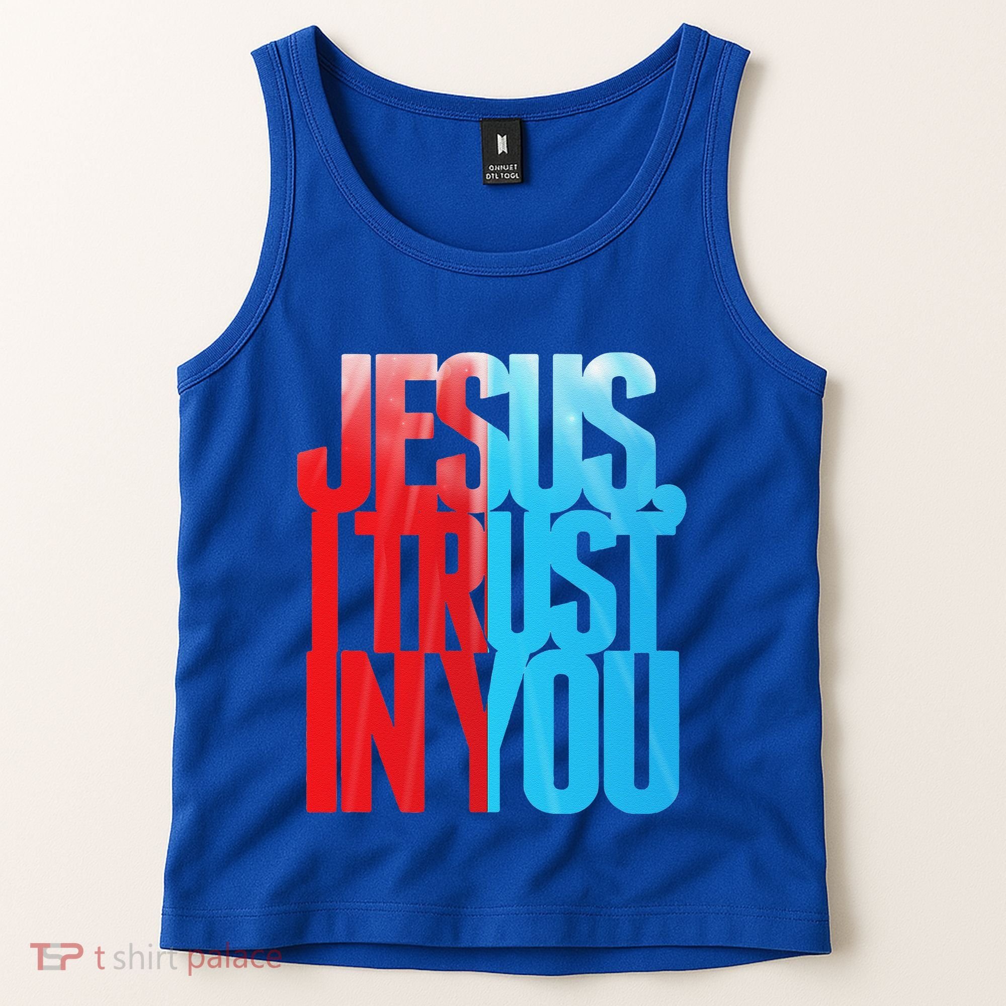 Divine Mercy Jesus I Trust In You St Faustina Catholic Tank Top