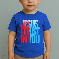 Divine Mercy Jesus I Trust In You St Faustina Catholic Toddler T-Shirt thumb 2