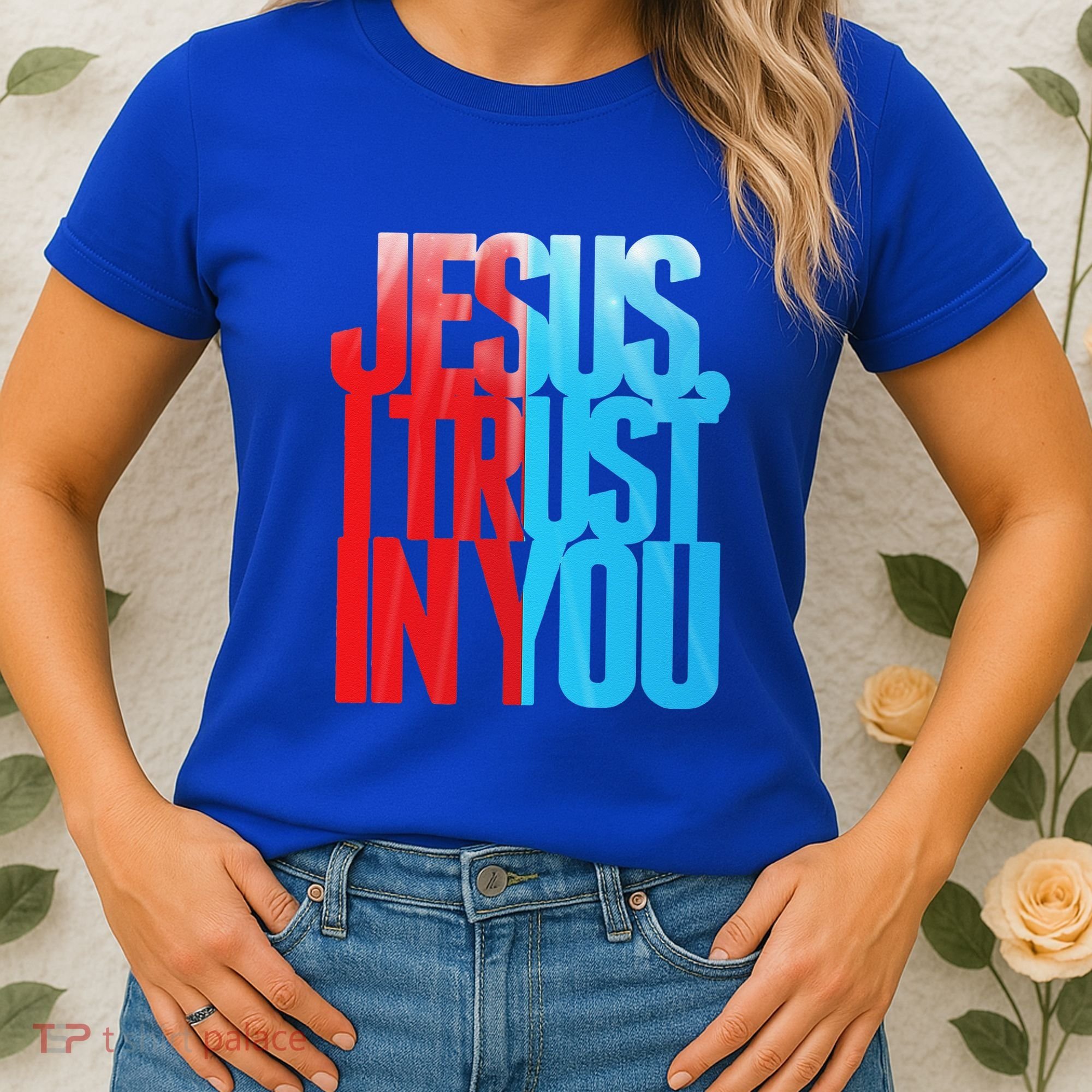 Divine Mercy Jesus I Trust In You St Faustina Catholic Women's T-Shirt