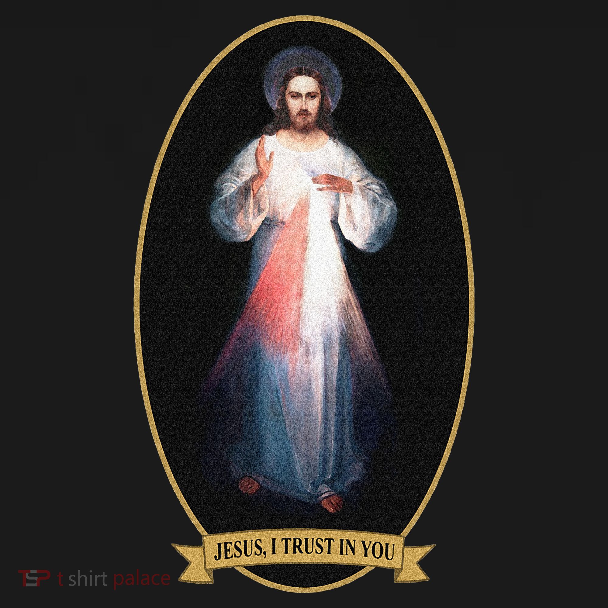 Divine Mercy Jesus I Trust In You Women's Hoodie