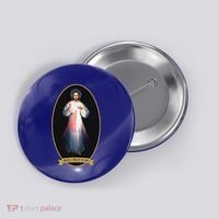 Divine Mercy Jesus I Trust In You Button thumb 0