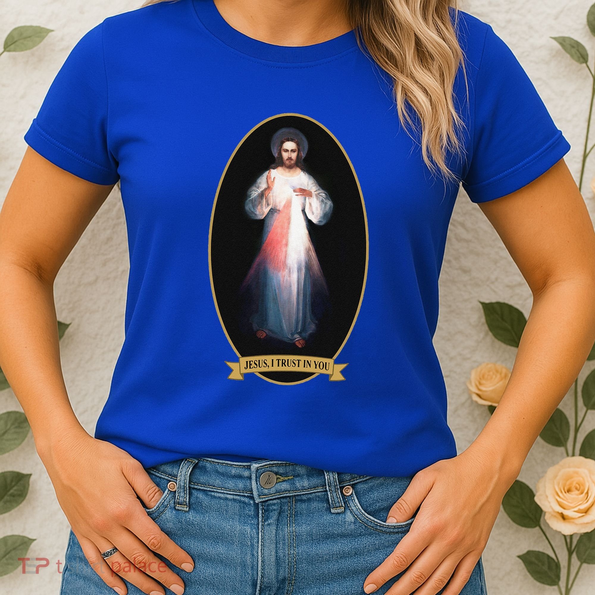 Divine Mercy Jesus I Trust In You Women's T-Shirt