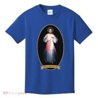 Divine Mercy Jesus I Trust In You Kids T-Shirt thumb 0
