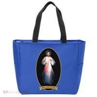 Divine Mercy Jesus I Trust In You Tote Bag thumb 0