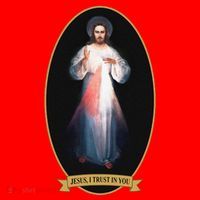 Divine Mercy Jesus I Trust In You Santa Hat thumb 1