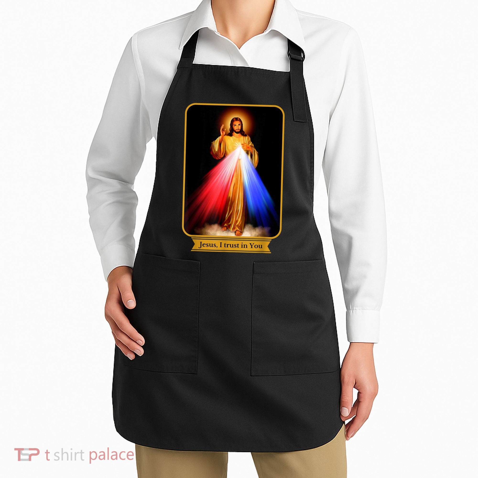 Divine Mercy Jesus I Trust In You Catholic Apron