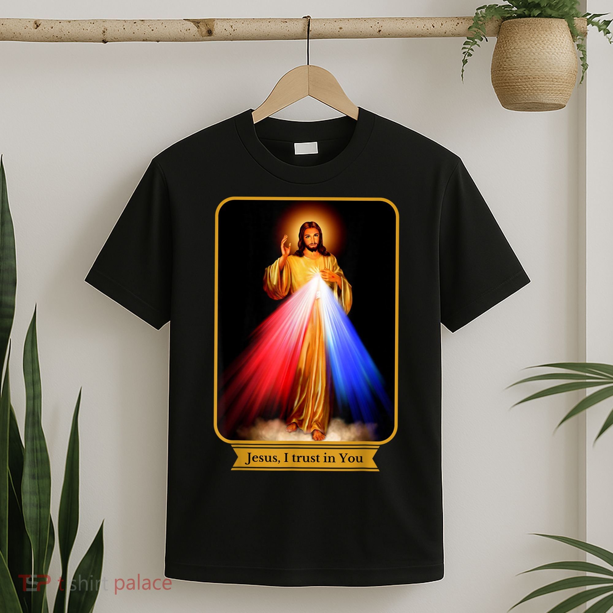 Divine Mercy Jesus I Trust In You Catholic T-Shirt