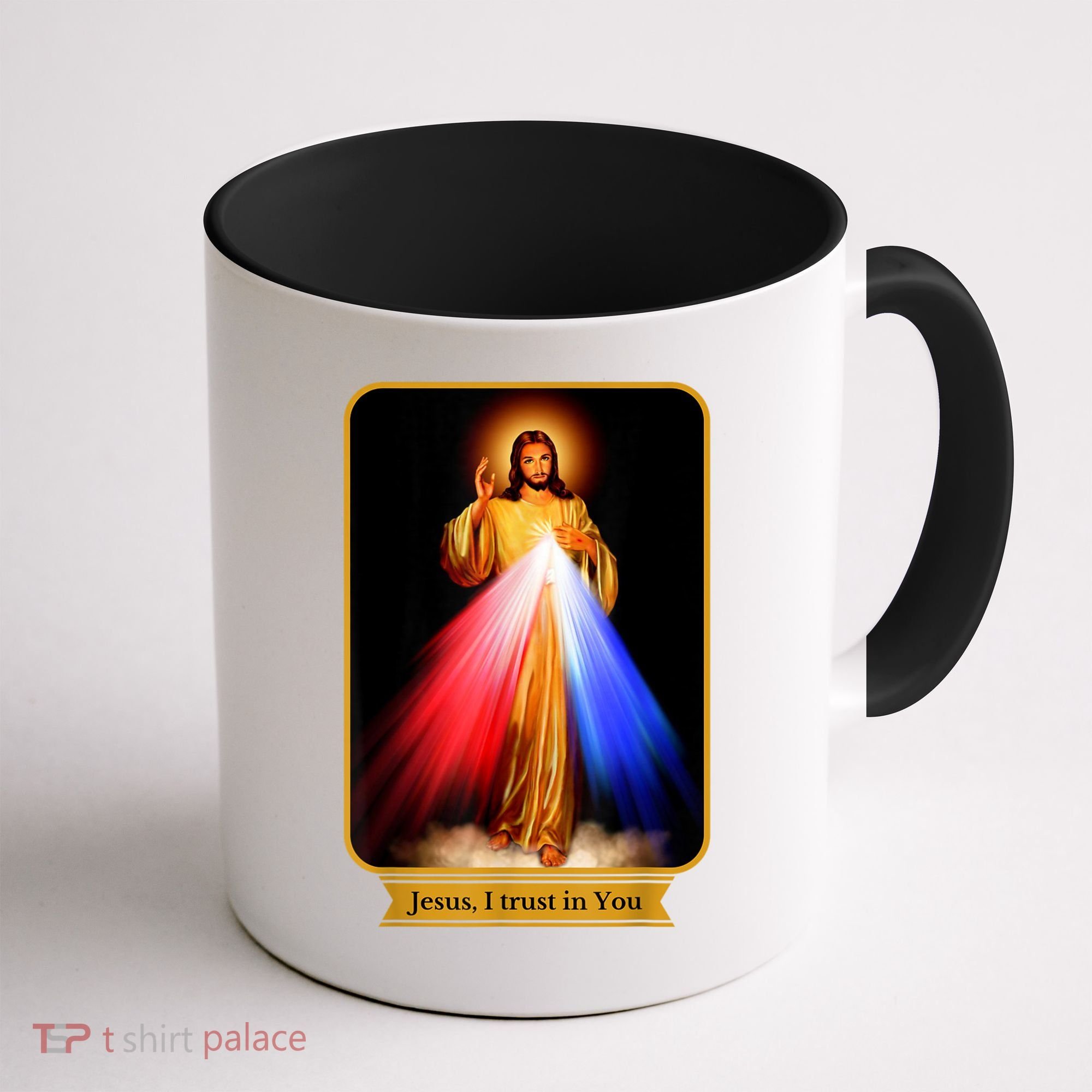 Divine Mercy Jesus I Trust In You Catholic Coffee Mug