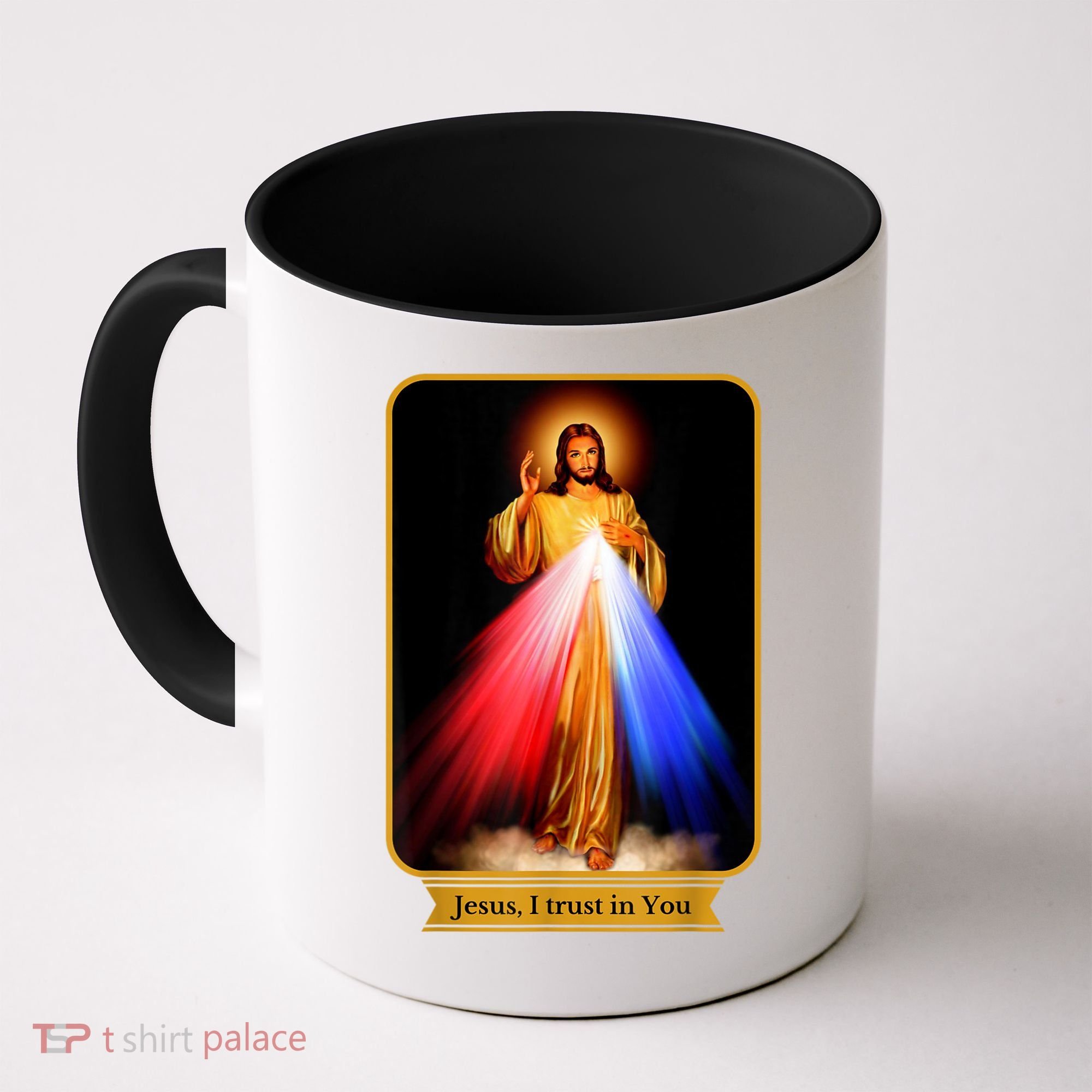 Divine Mercy Jesus I Trust In You Catholic Coffee Mug