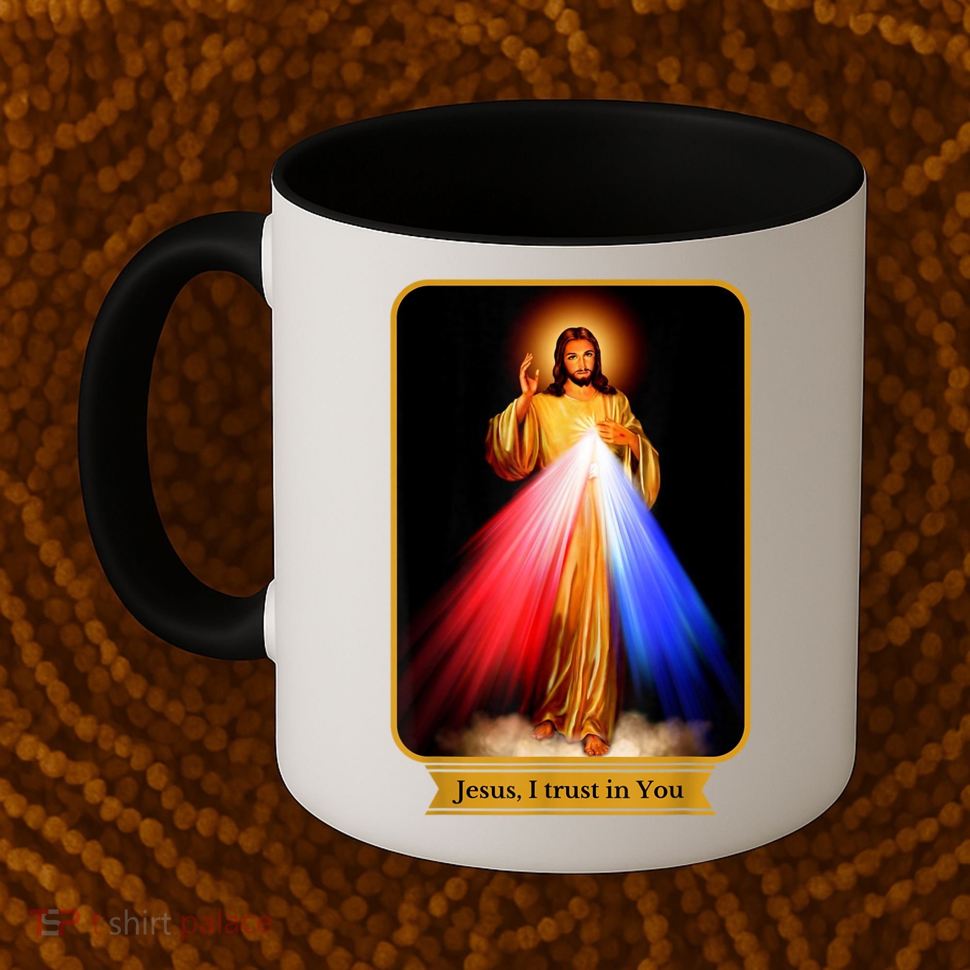 Divine Mercy Jesus I Trust In You Catholic Coffee Mug