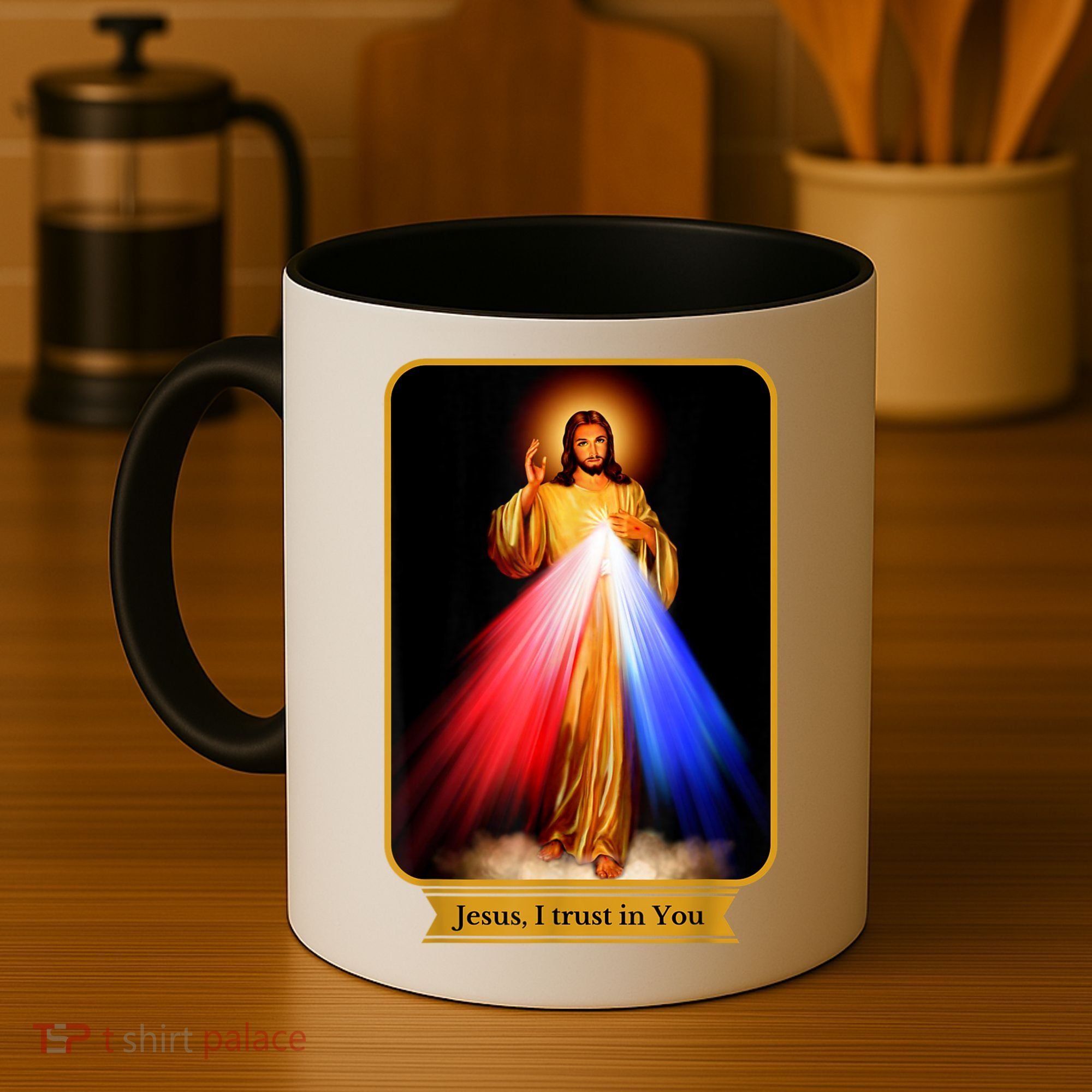 Divine Mercy Jesus I Trust In You Catholic Coffee Mug