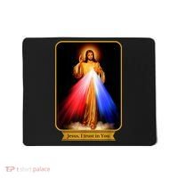 Divine Mercy Jesus I Trust In You Catholic Mousepad thumb 0