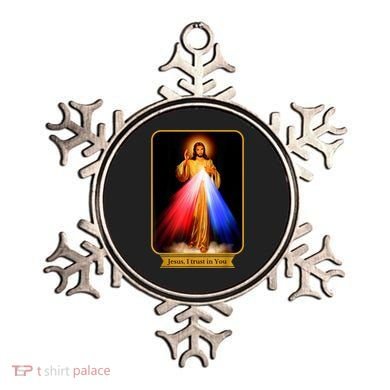 Divine Mercy Jesus I Trust In You Catholic Ornament