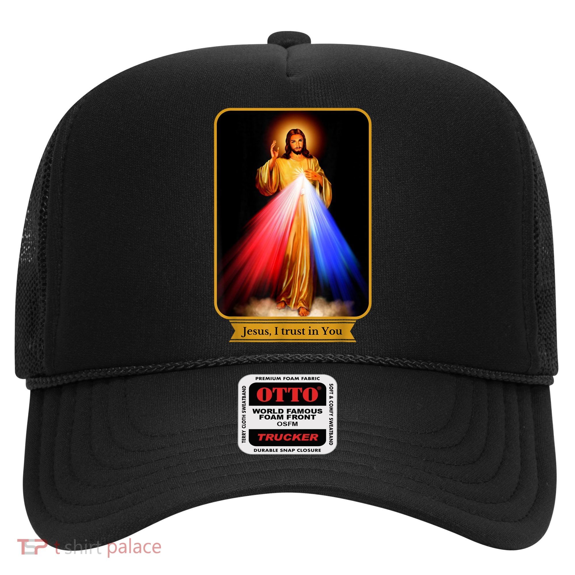 Divine Mercy Jesus I Trust In You Catholic Hat
