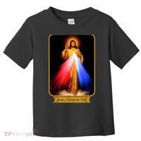 Divine Mercy Jesus I Trust In You Catholic Toddler T-Shirt thumb 0