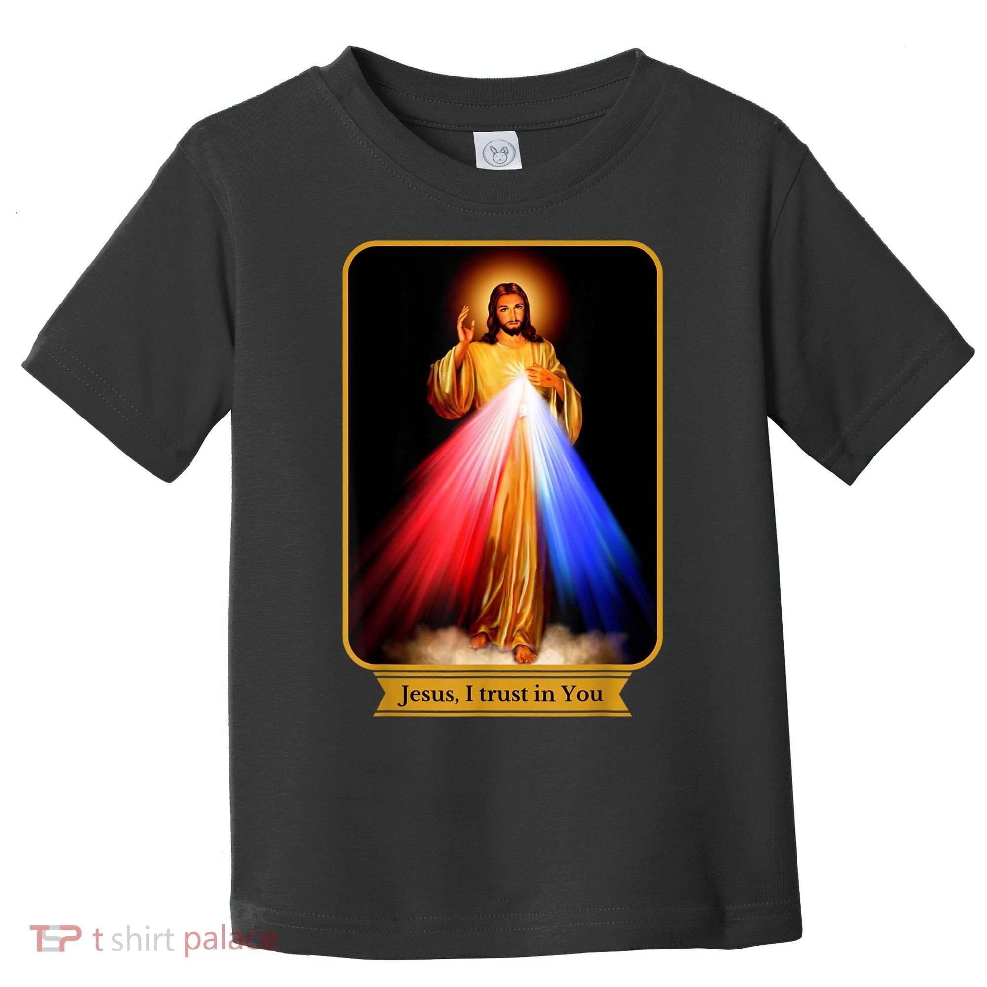 Divine Mercy Jesus I Trust In You Catholic Toddler T-Shirt