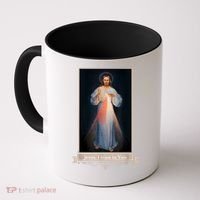 Divine Mercy Jesus I Trust In You Catholic Religious Coffee Mug thumb 0