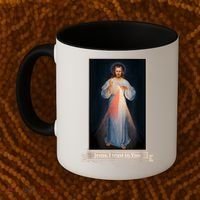 Divine Mercy Jesus I Trust In You Catholic Religious Coffee Mug thumb 2