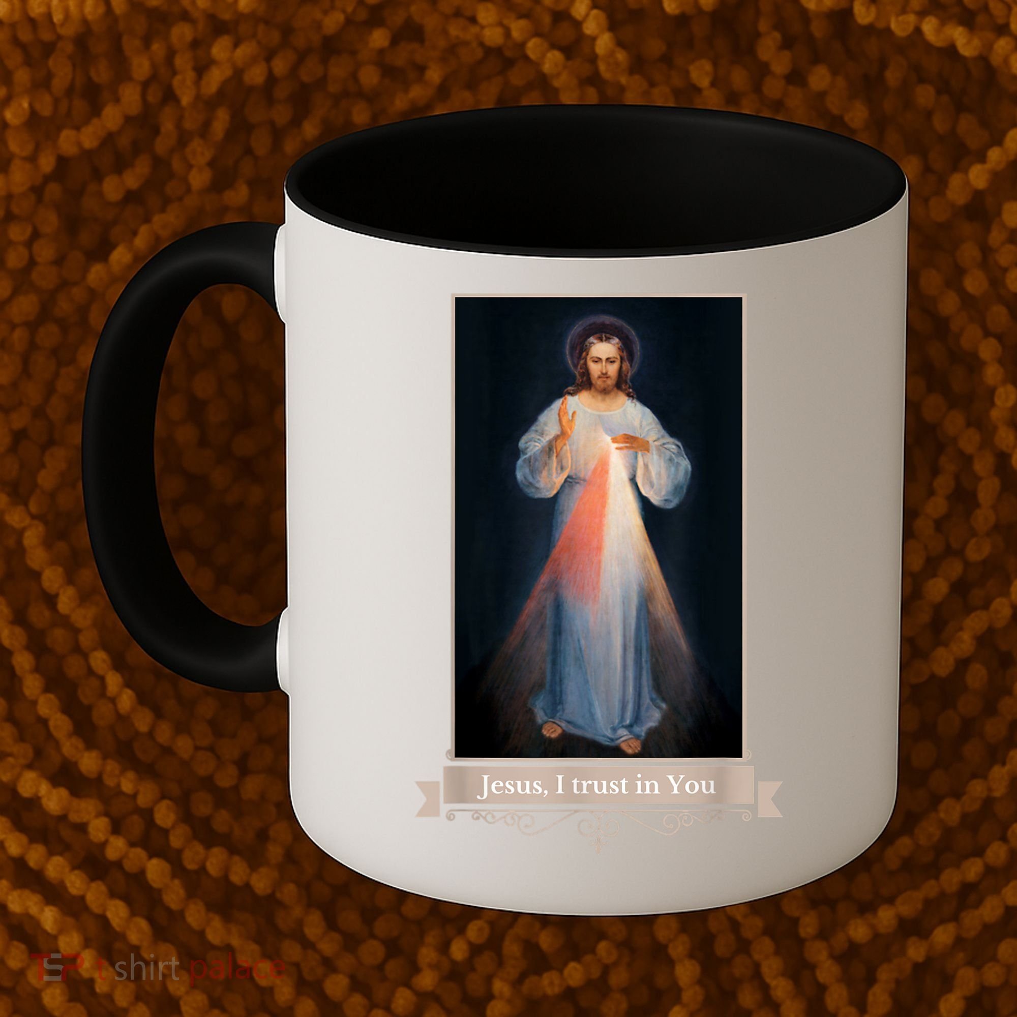 Divine Mercy Jesus I Trust In You Catholic Religious Coffee Mug