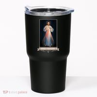 Divine Mercy Jesus I Trust In You Catholic Religious Tumbler thumb 0