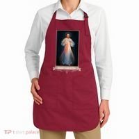 Divine Mercy Jesus I Trust In You Catholic Religious Apron thumb 2