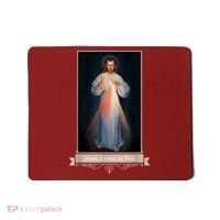 Divine Mercy Jesus I Trust In You Catholic Religious Mousepad thumb 0