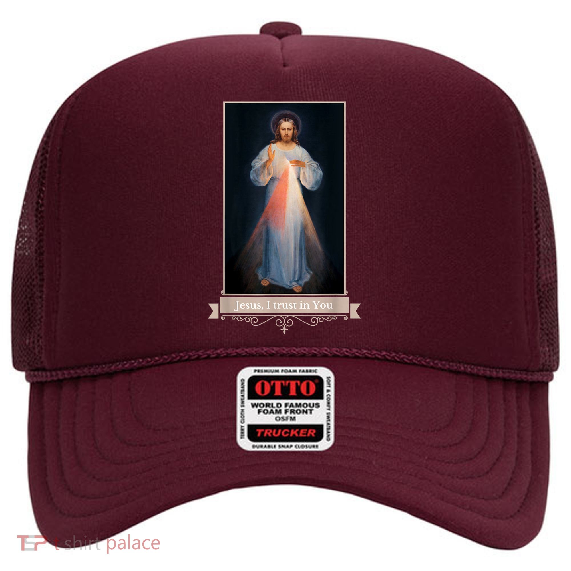 Divine Mercy Jesus I Trust In You Catholic Religious Hat