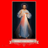 Divine Mercy Jesus I Trust In You Catholic Religious Santa Hat thumb 1