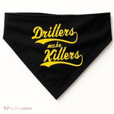 Drillers Make Killers Bjj Mma Jiu Jitsu Grappling USA-Made Doggie Bandana