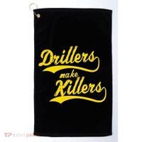 Drillers Make Killers Bjj Mma Jiu Jitsu Grappling Golf Towel thumb 0