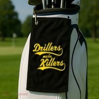 Drillers Make Killers Bjj Mma Jiu Jitsu Grappling Golf Towel thumb 2