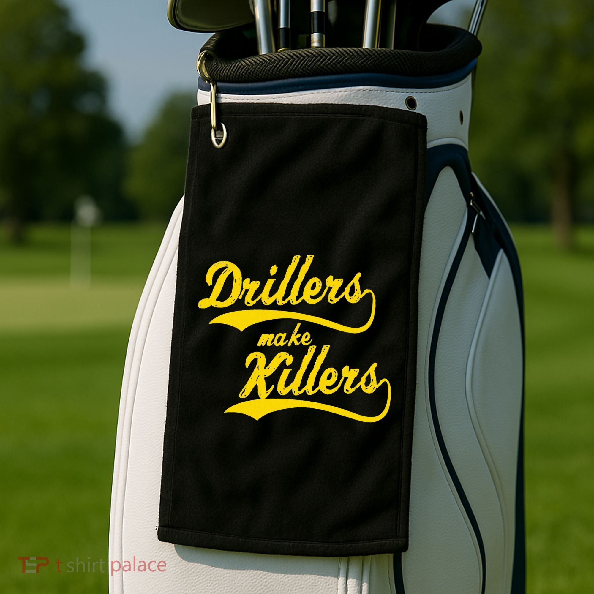 Drillers Make Killers Bjj Mma Jiu Jitsu Grappling Golf Towel